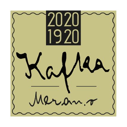 Logo des Kafka-Gedenkjahres "2020/1920: Kafka: Meran.o"